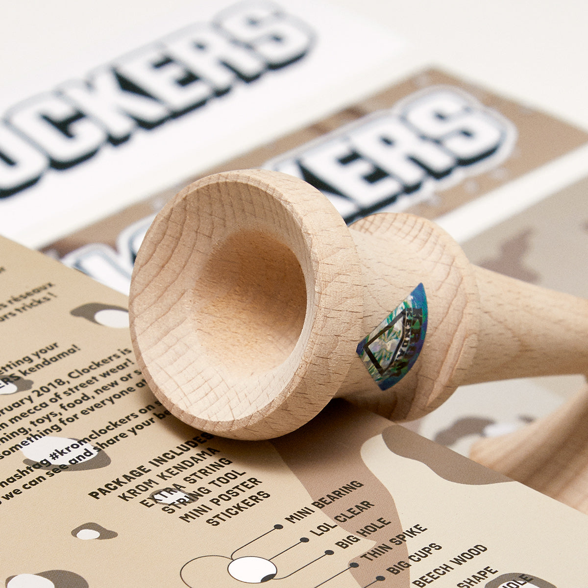 • KROM KENDAMA • CLOCKERS
