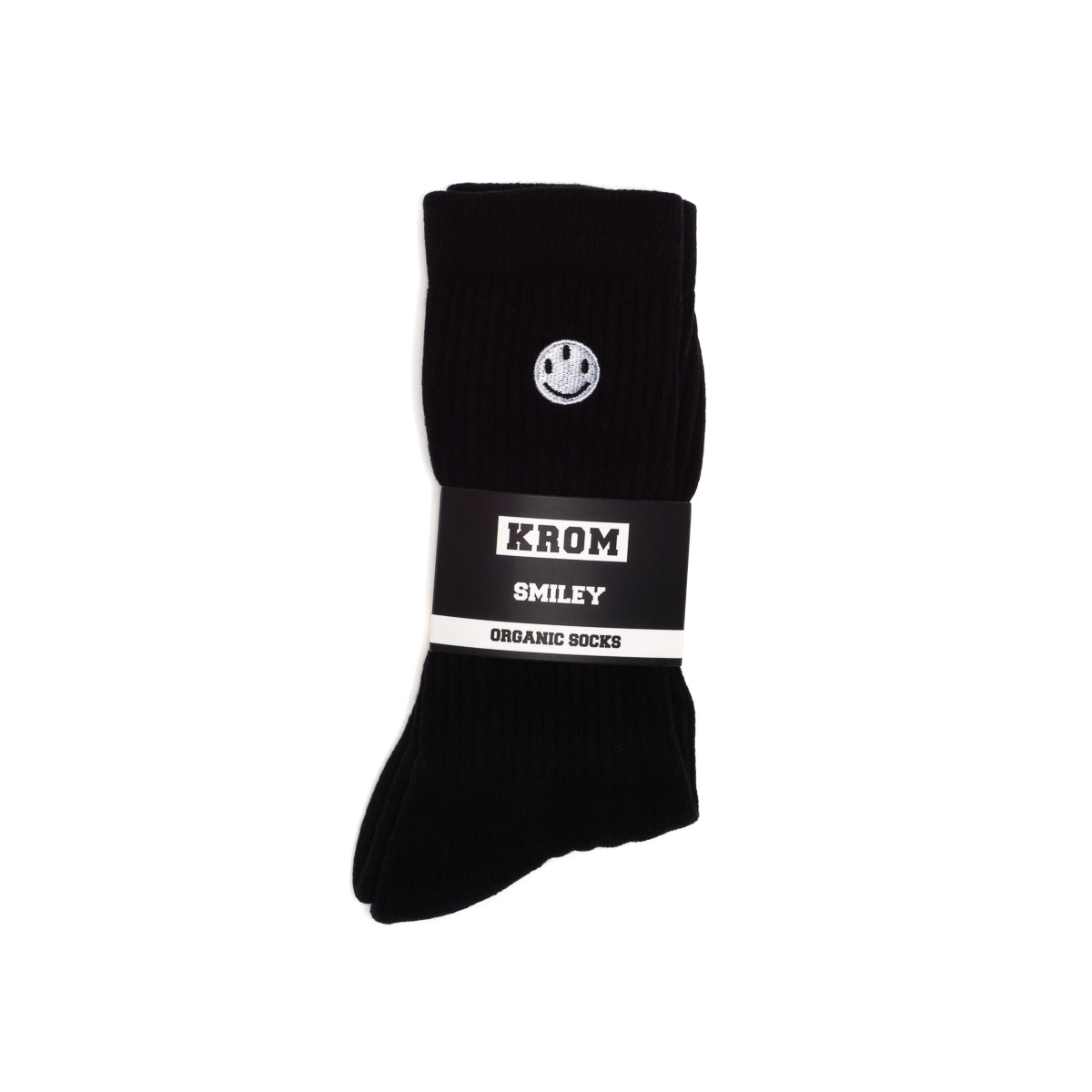 SMILEY SOCKS BLACK
