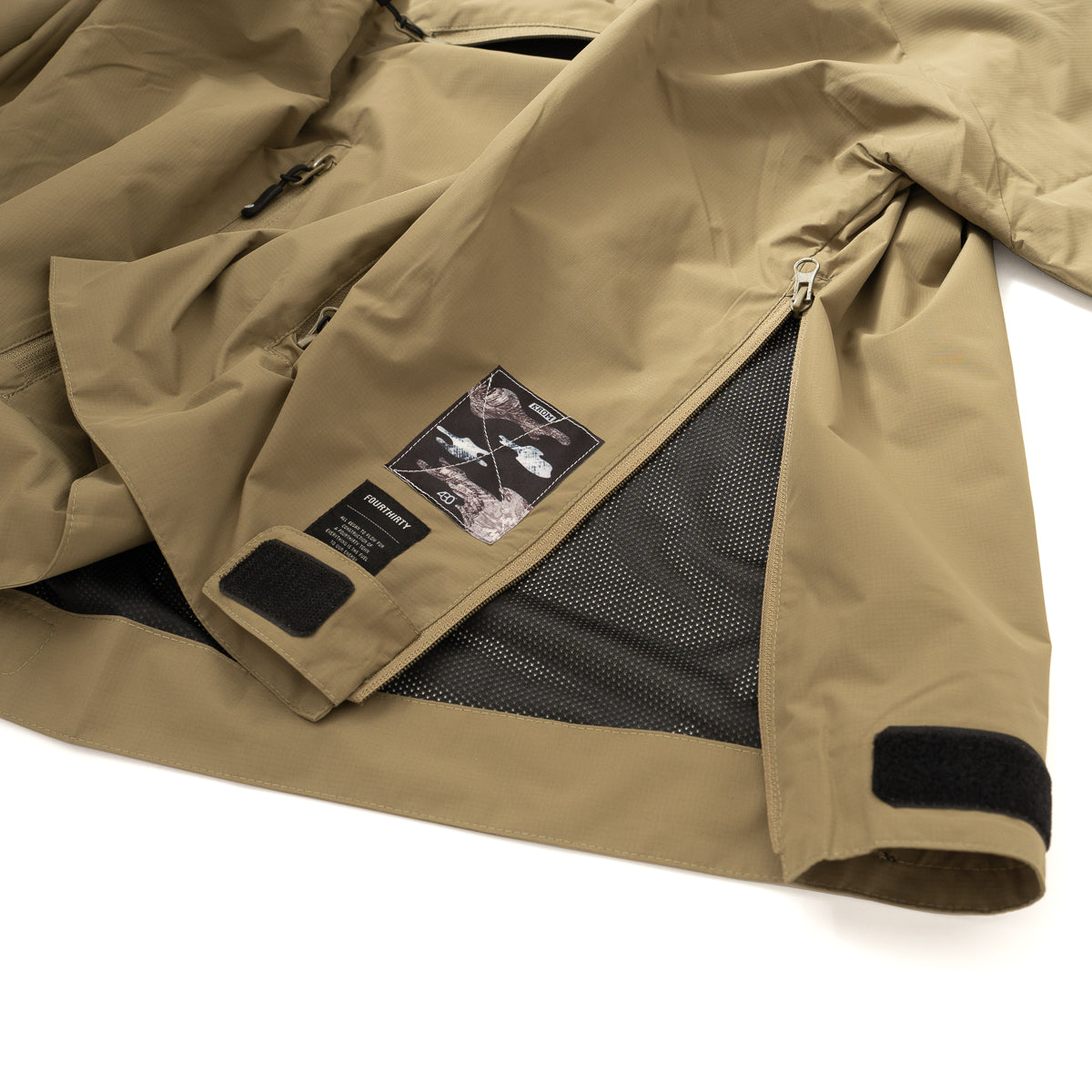 KROM 430 ANORAK KHK/BLK