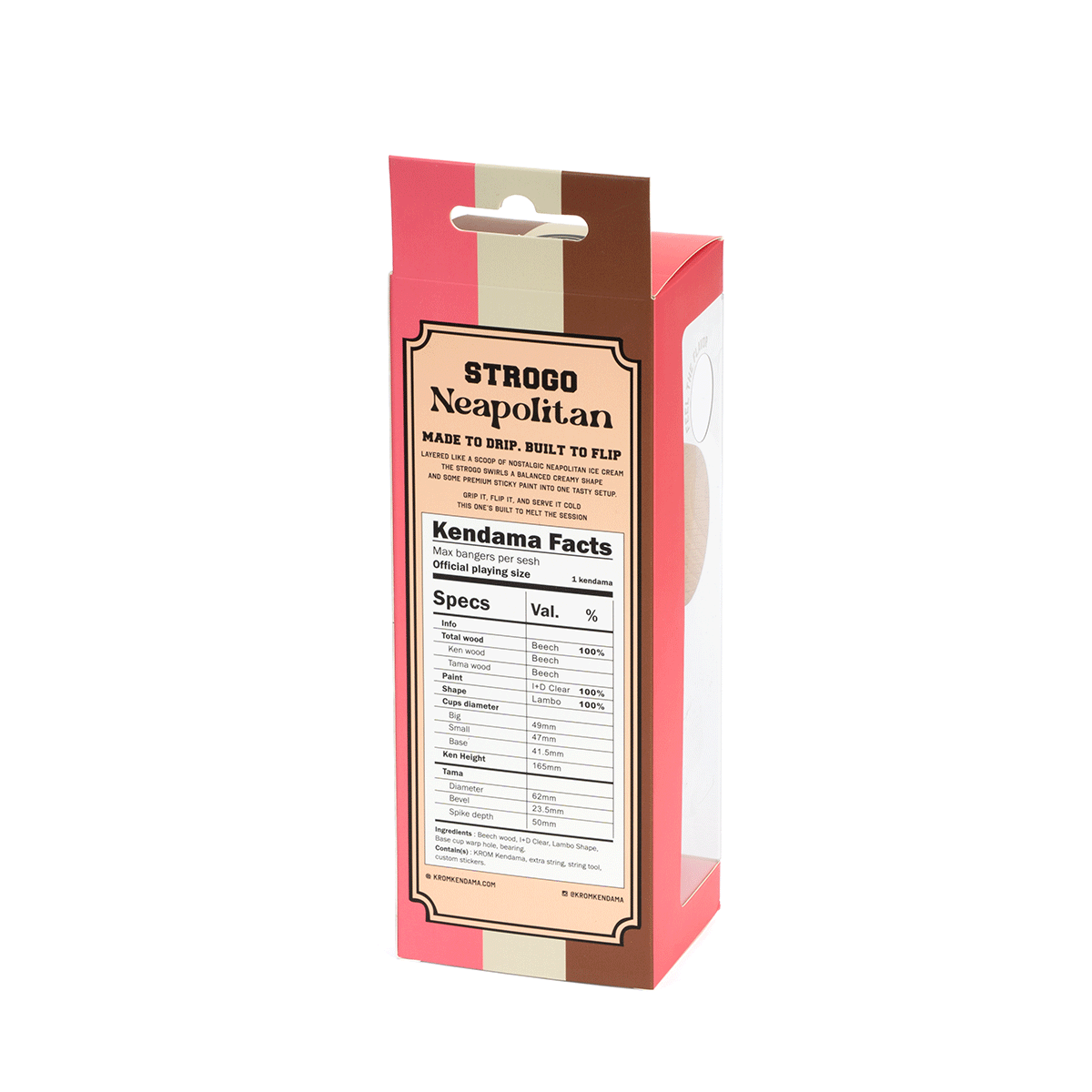 STROGO NEAPOLITAN STRAWBERRY – KROM