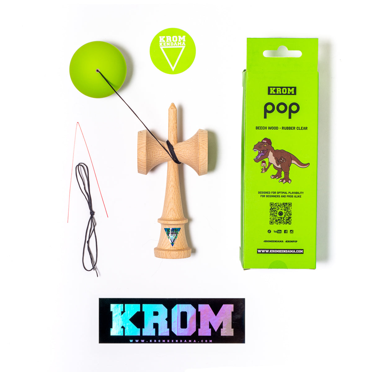 POP RUBBER LIME GREEN