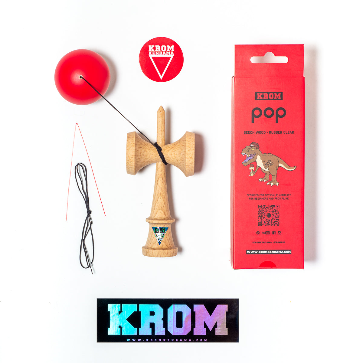 POP RUBBER RED