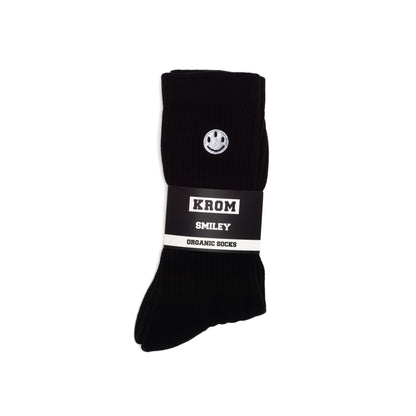 SMILEY SOCKS BLACK