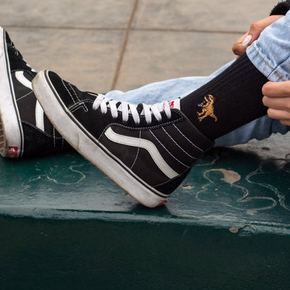 T-REX SOCKS BLACK