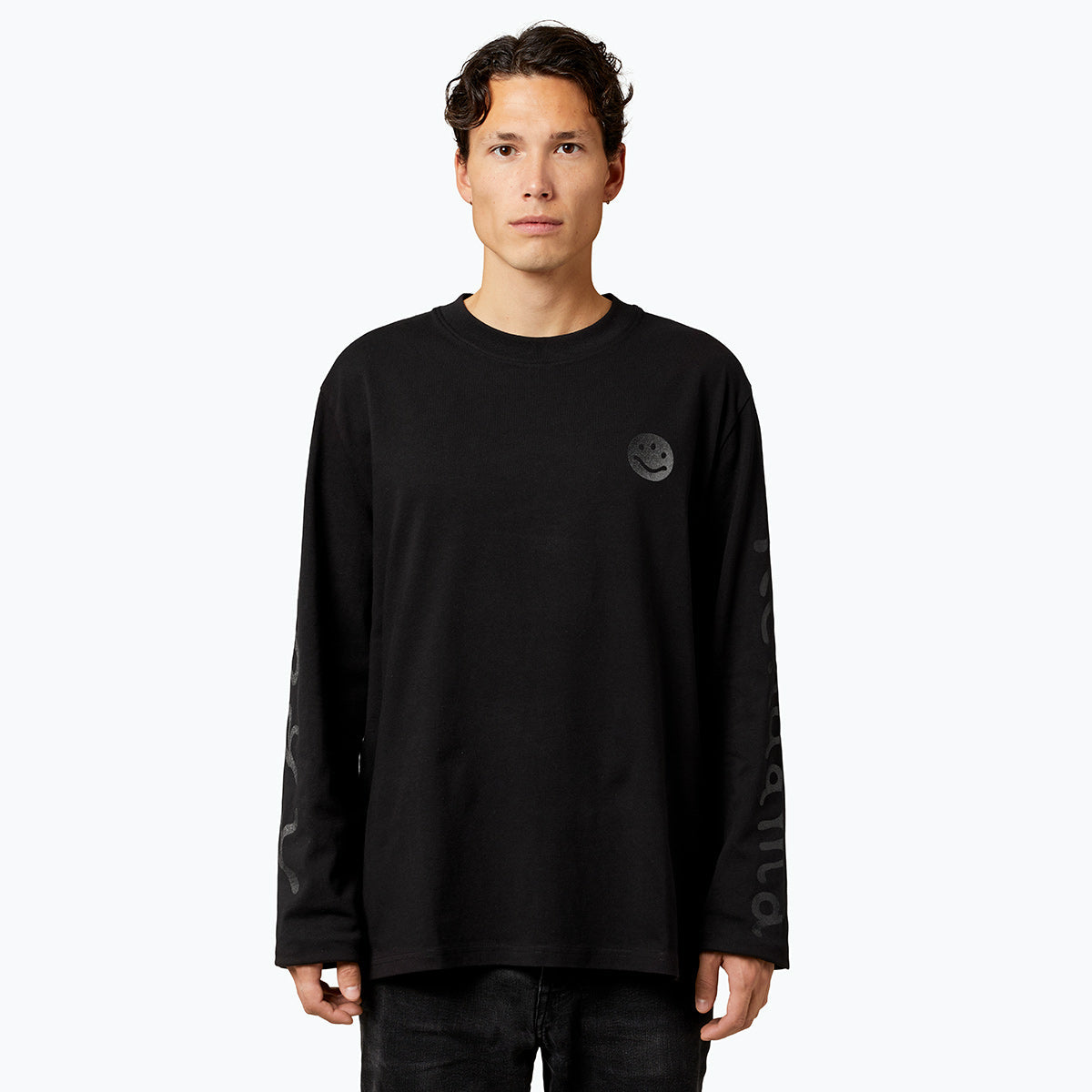 KROM PLAY LIFE COLLECTION LONG SLEEVE BLACK MODEL