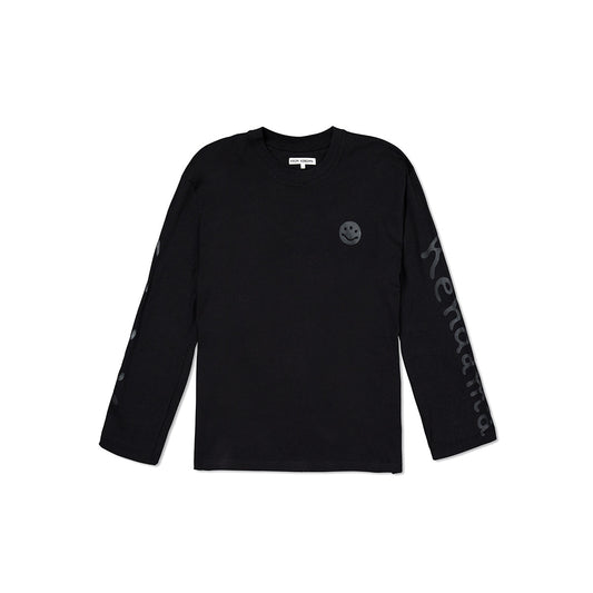 KROM PLAY LIFE COLLECTION MAIN FRONT PICTURE LONG SLEEVE BLACK