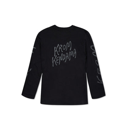 KROM PLAY LIFE COLLECTION LONG SLEEVE BLACK BACK PICTURE