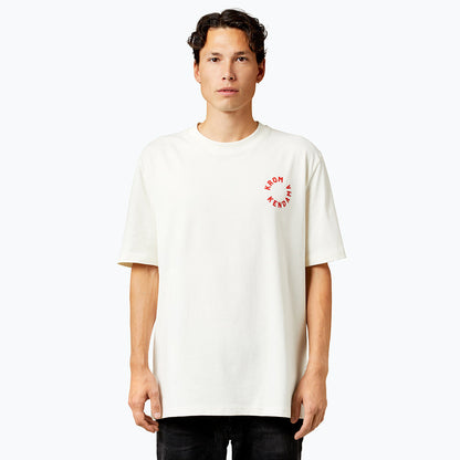 KROM PLAY LIFE COLLECTION MAIN MODEL PICTURE T SHIRT WHITE