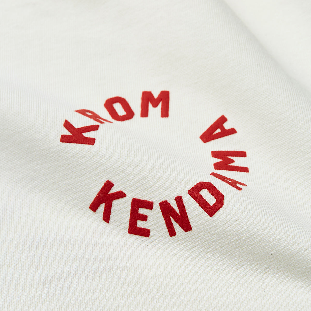 KROM PLAY LIFE SS TEE オーガニックホワイト