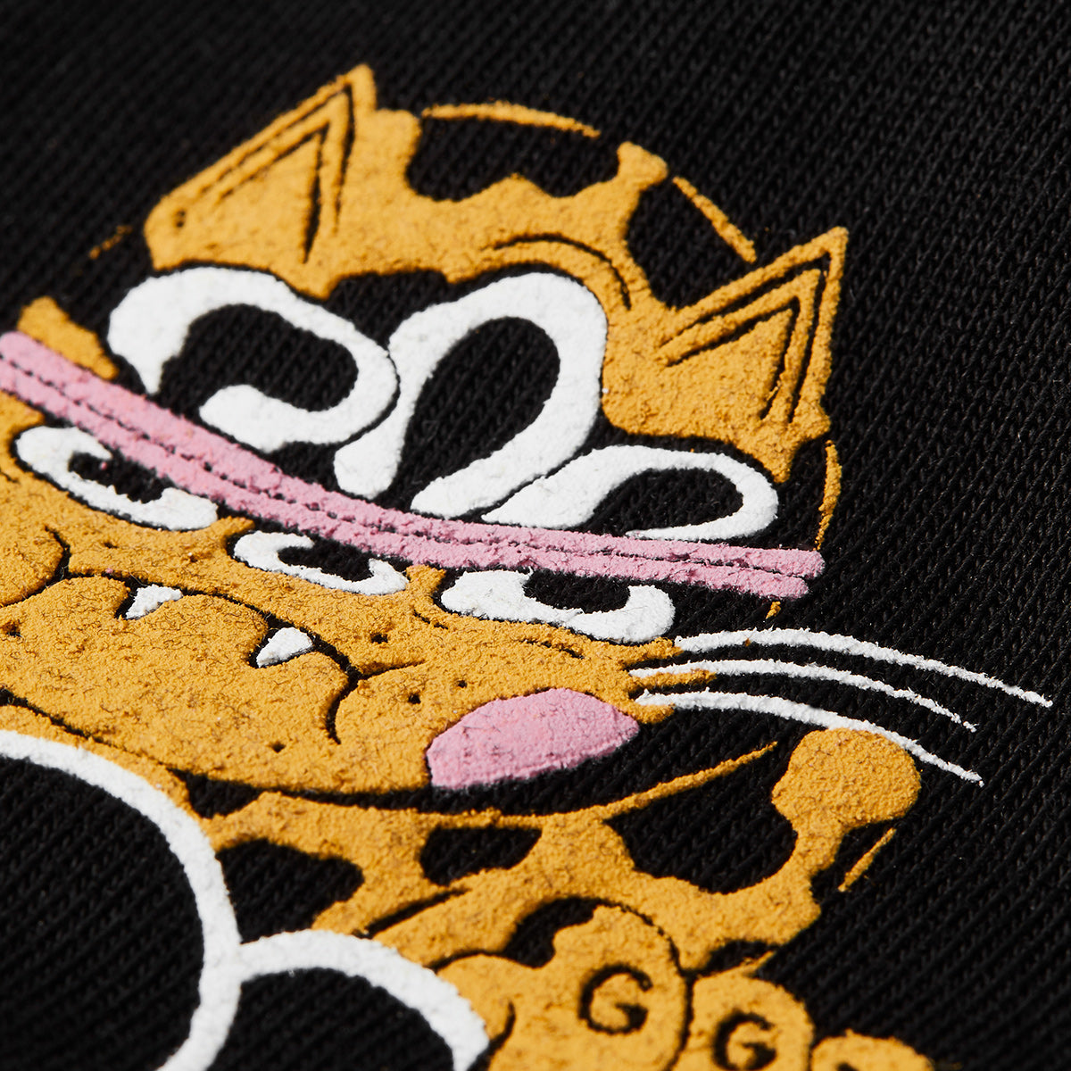 KROM X JODY BARTON ZOGGY N' MOGGY TEE organic black