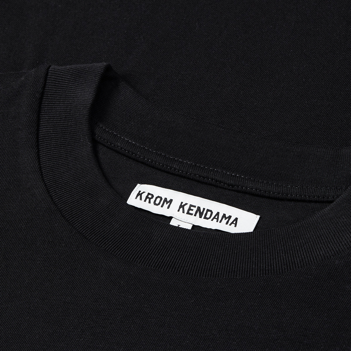 KROM X JODY BARTON ZOGGY N' MOGGY TEE Bio-Schwarz